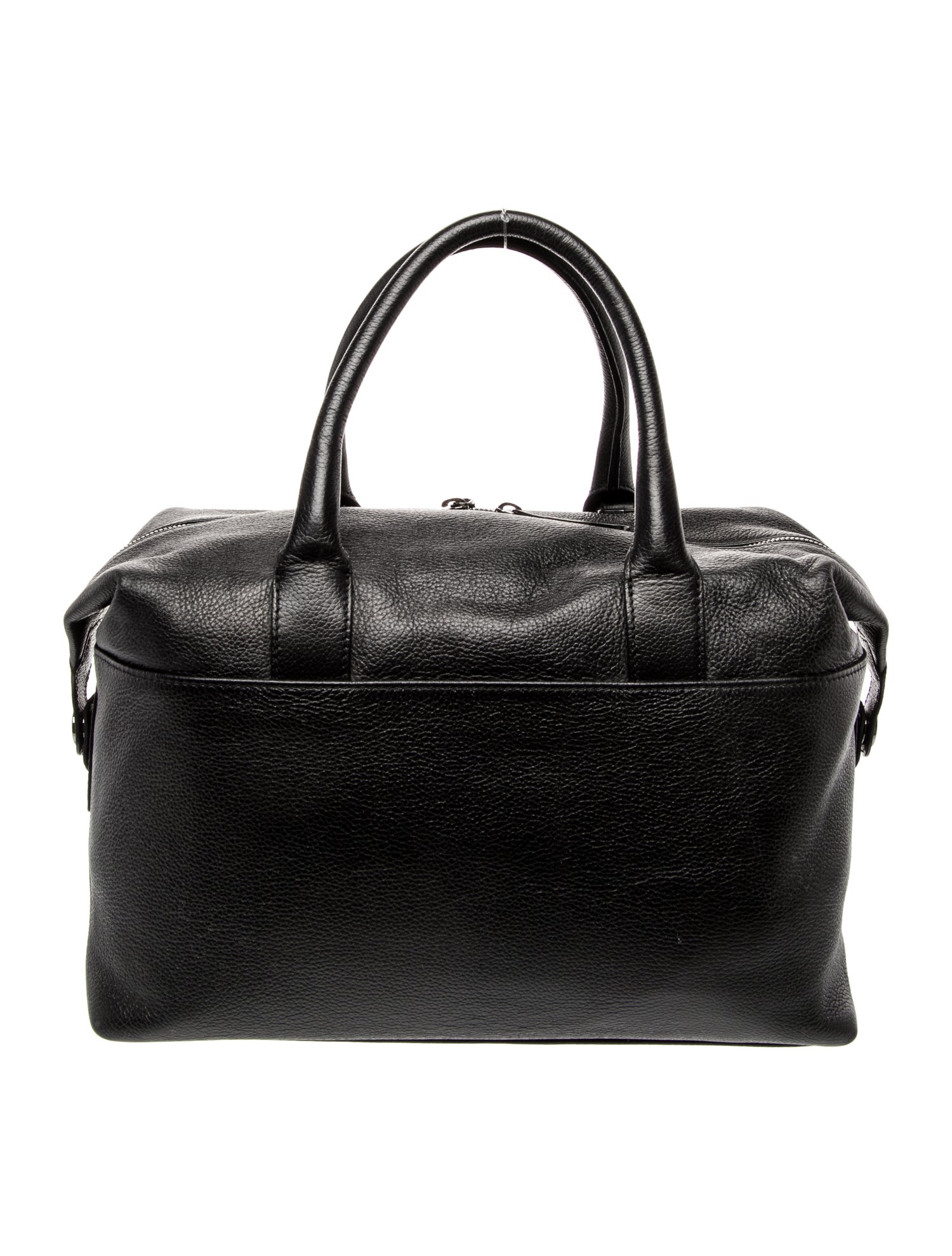 Baraboux Leather Top Handle Bag
