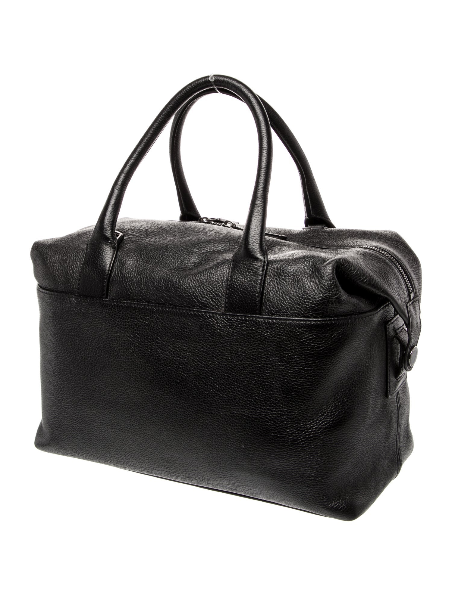 Baraboux Leather Top Handle Bag
