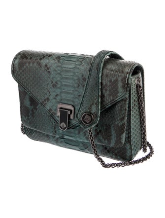 Baraboux Snakeskin Shoulder Bag