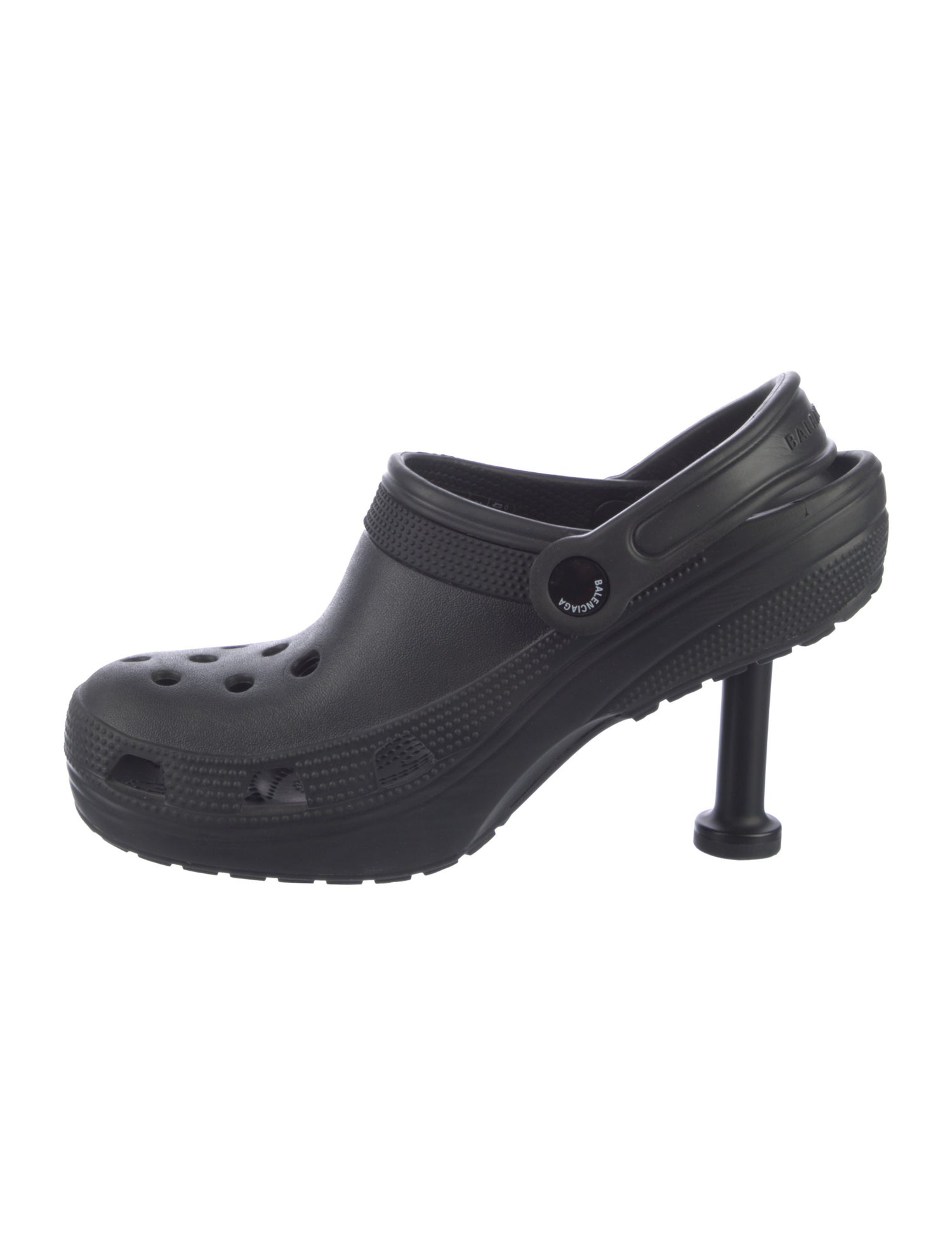 Balenciaga x Crocs Rubber Slingback Pumps