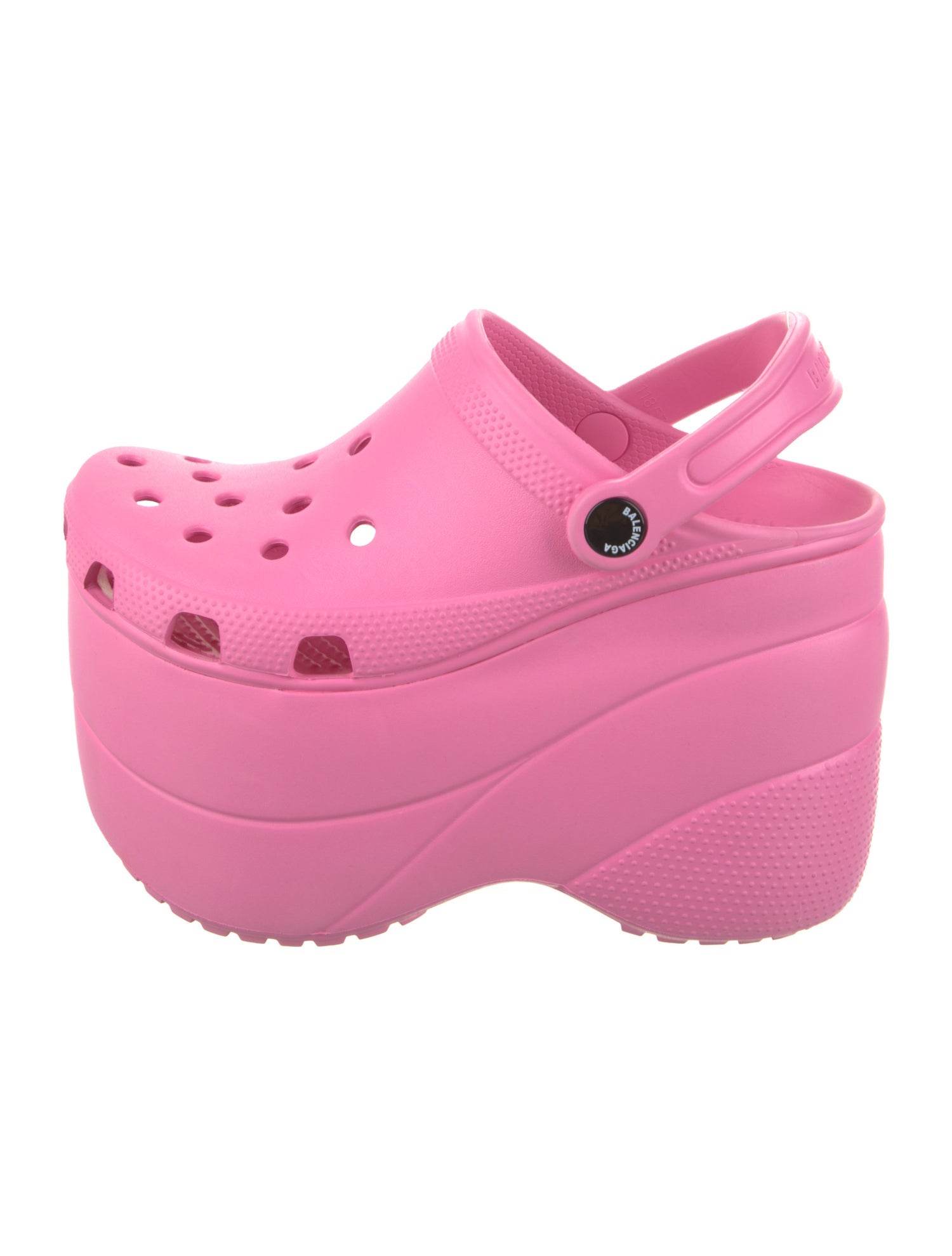 Balenciaga x Crocs Rubber Slingback Pumps