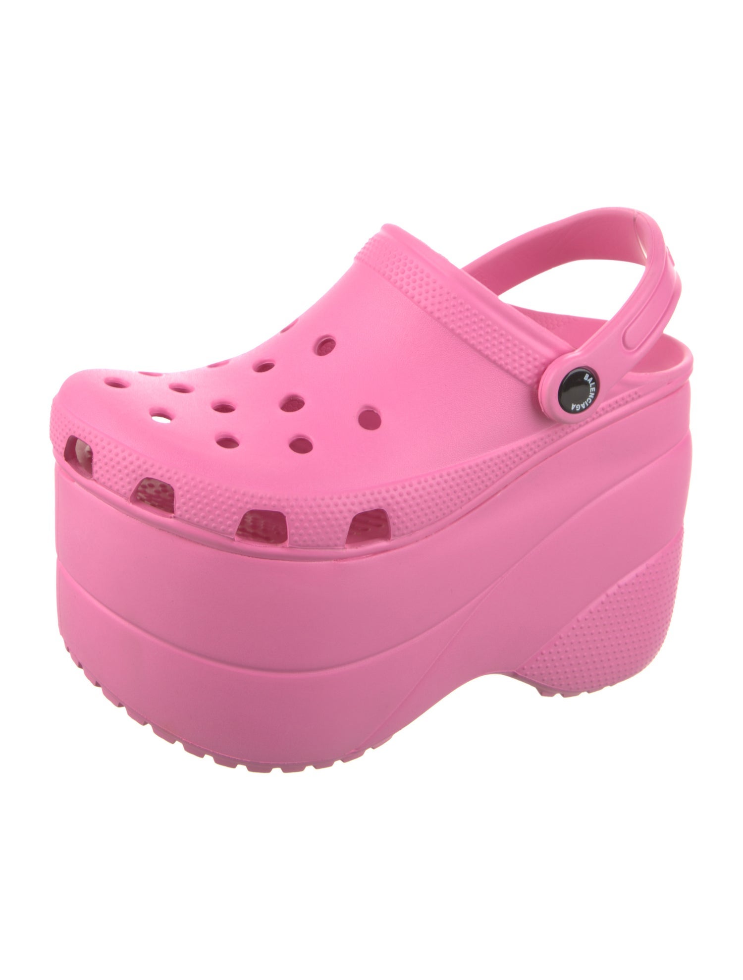 Balenciaga x Crocs Rubber Slingback Pumps