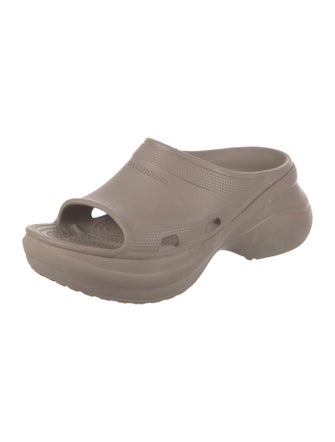 Balenciaga x Crocs Pool Rubber Sandals