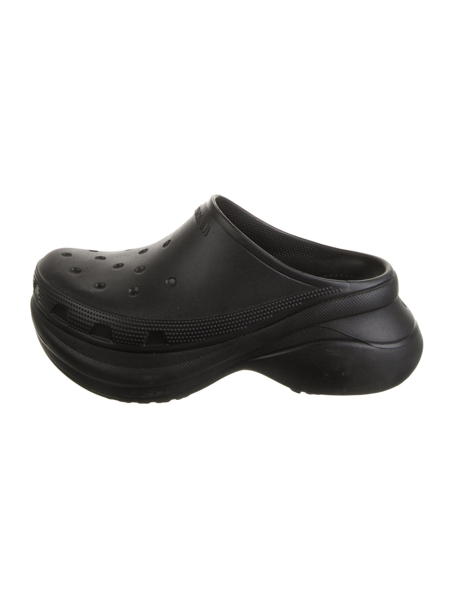 Balenciaga x Crocs Rubber Slingback Sandals