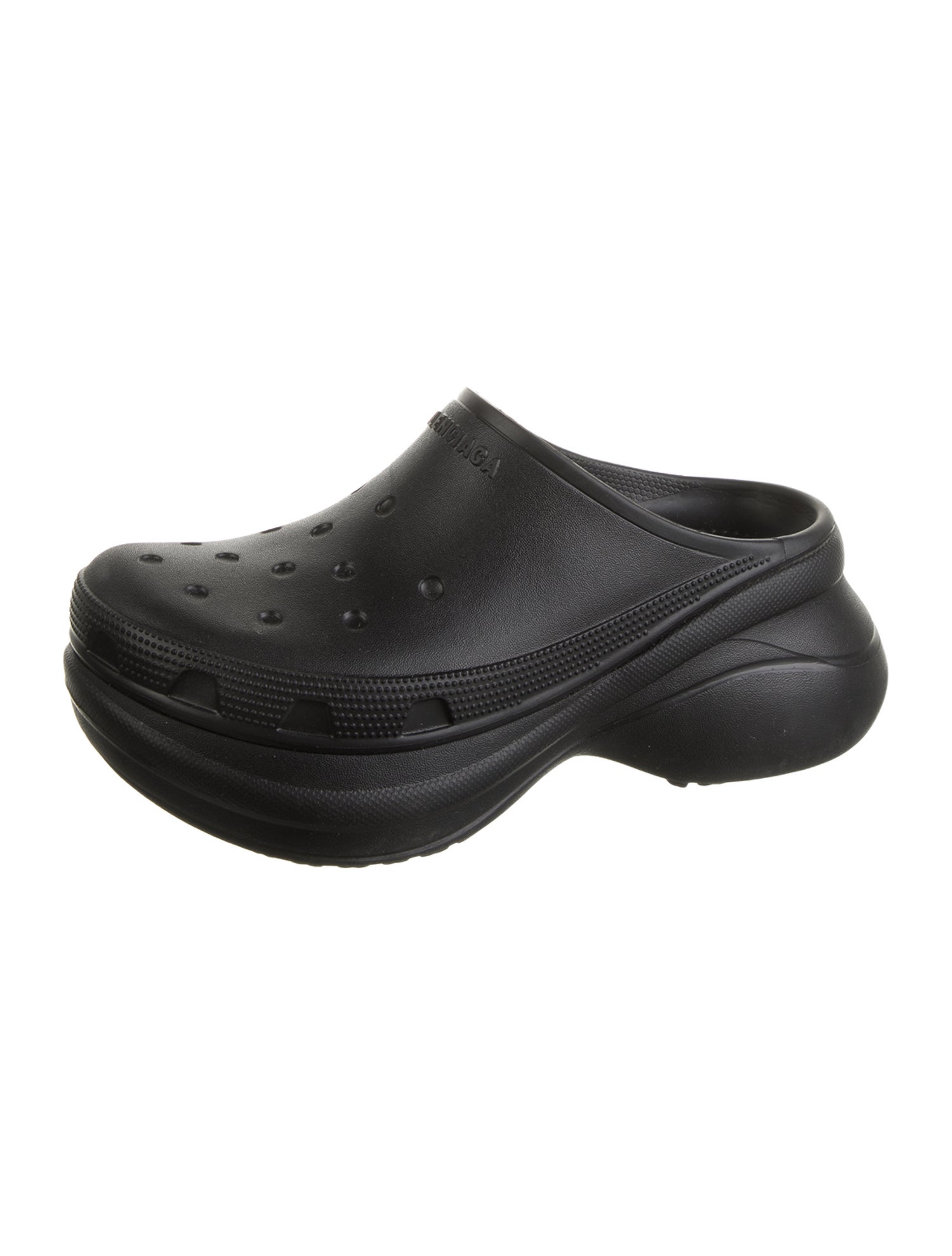 Balenciaga x Crocs Rubber Slingback Sandals