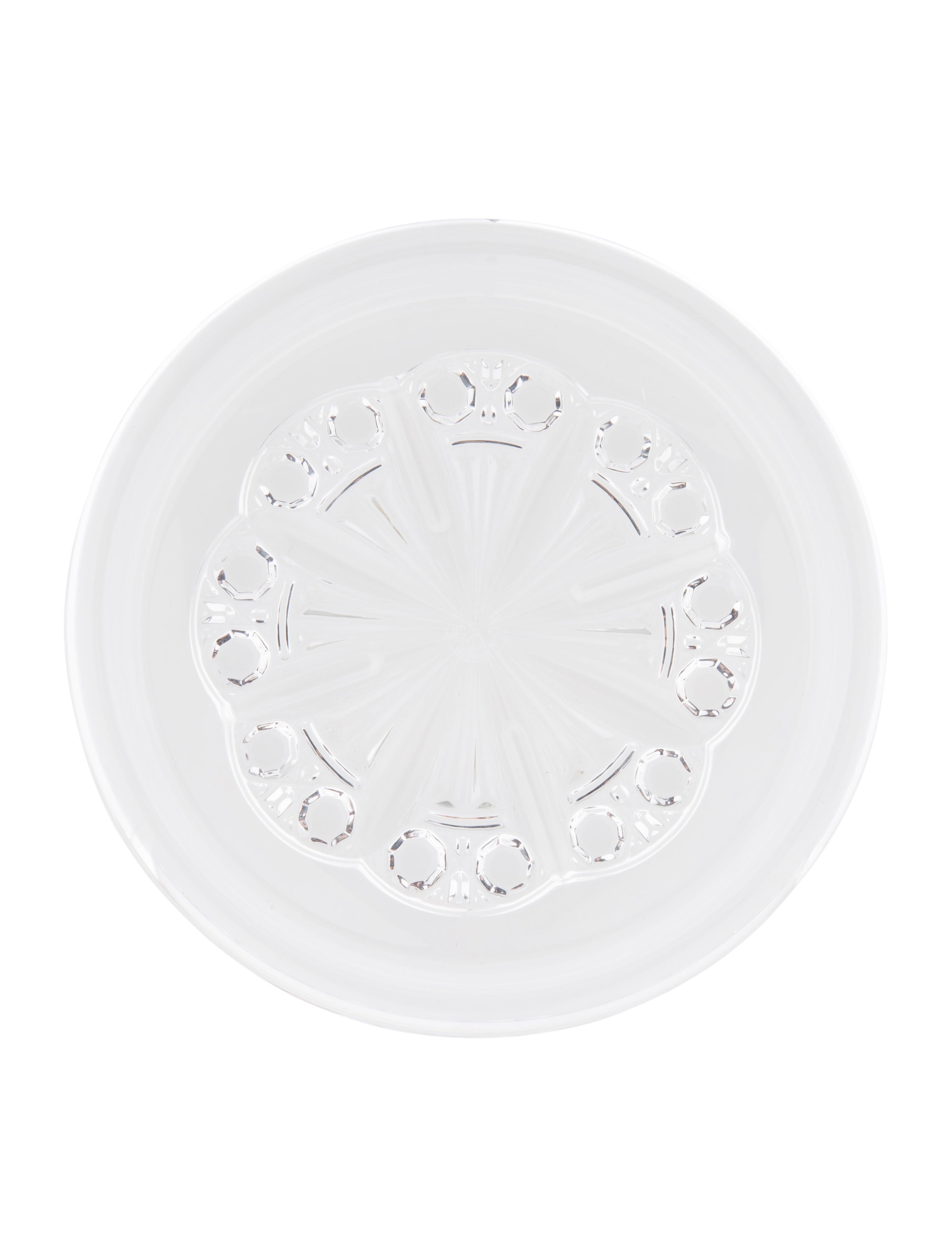 Baccarat Circular Crystal Tray Decor And Accessories BCC23399 The