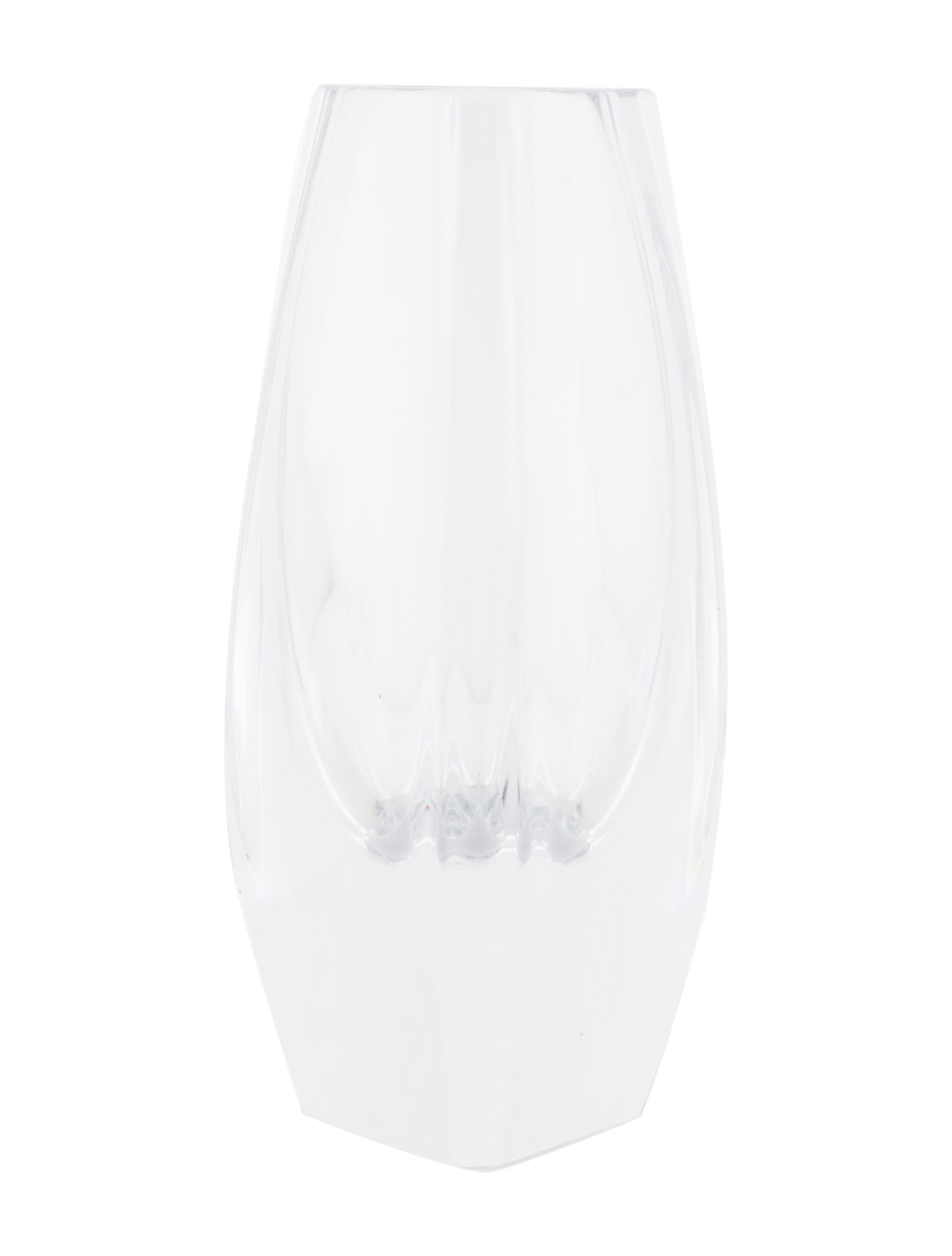 Tiffany & Co. Crystal Vase Clear Decorative Accents, Decor