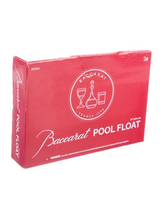 Baccarat It Must Be Logo Pool Float