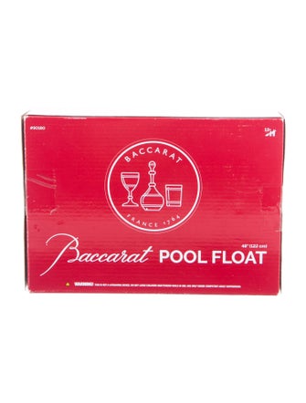 Baccarat It Must Be Logo Pool Float