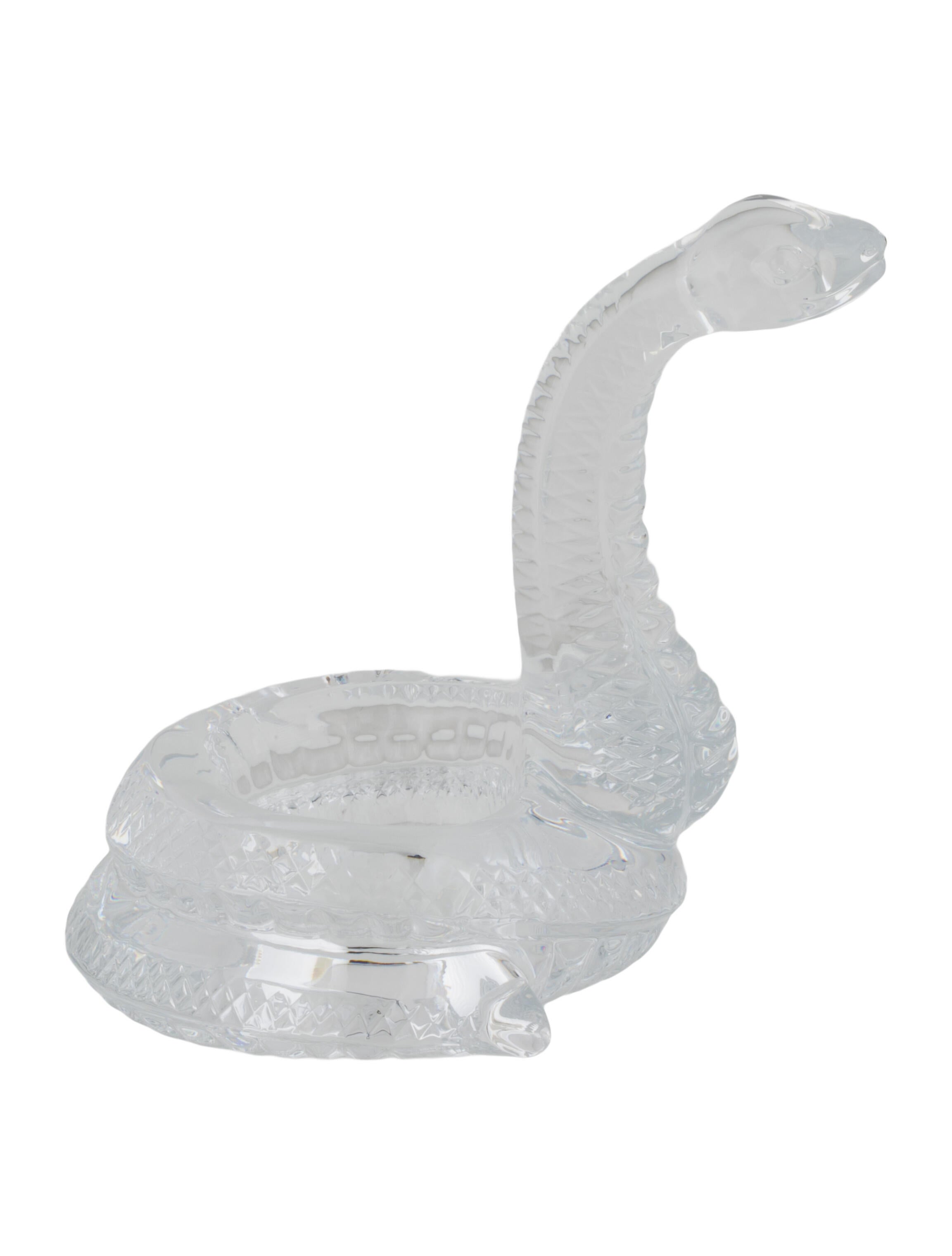 Baccarat Zodiaque Snake 2025 Crystal Figurine