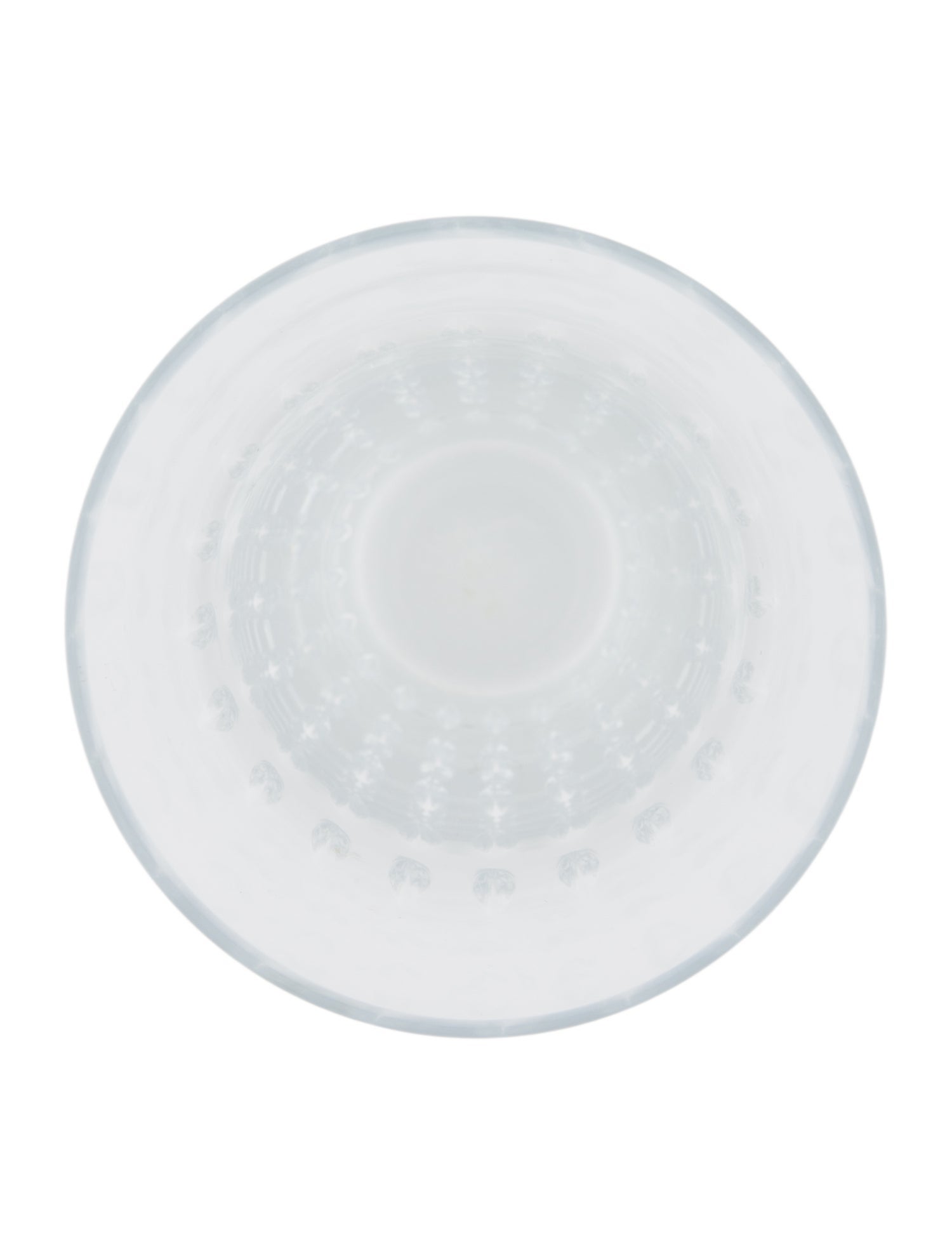 Baccarat Crystal Flora Grain De Riz Vase