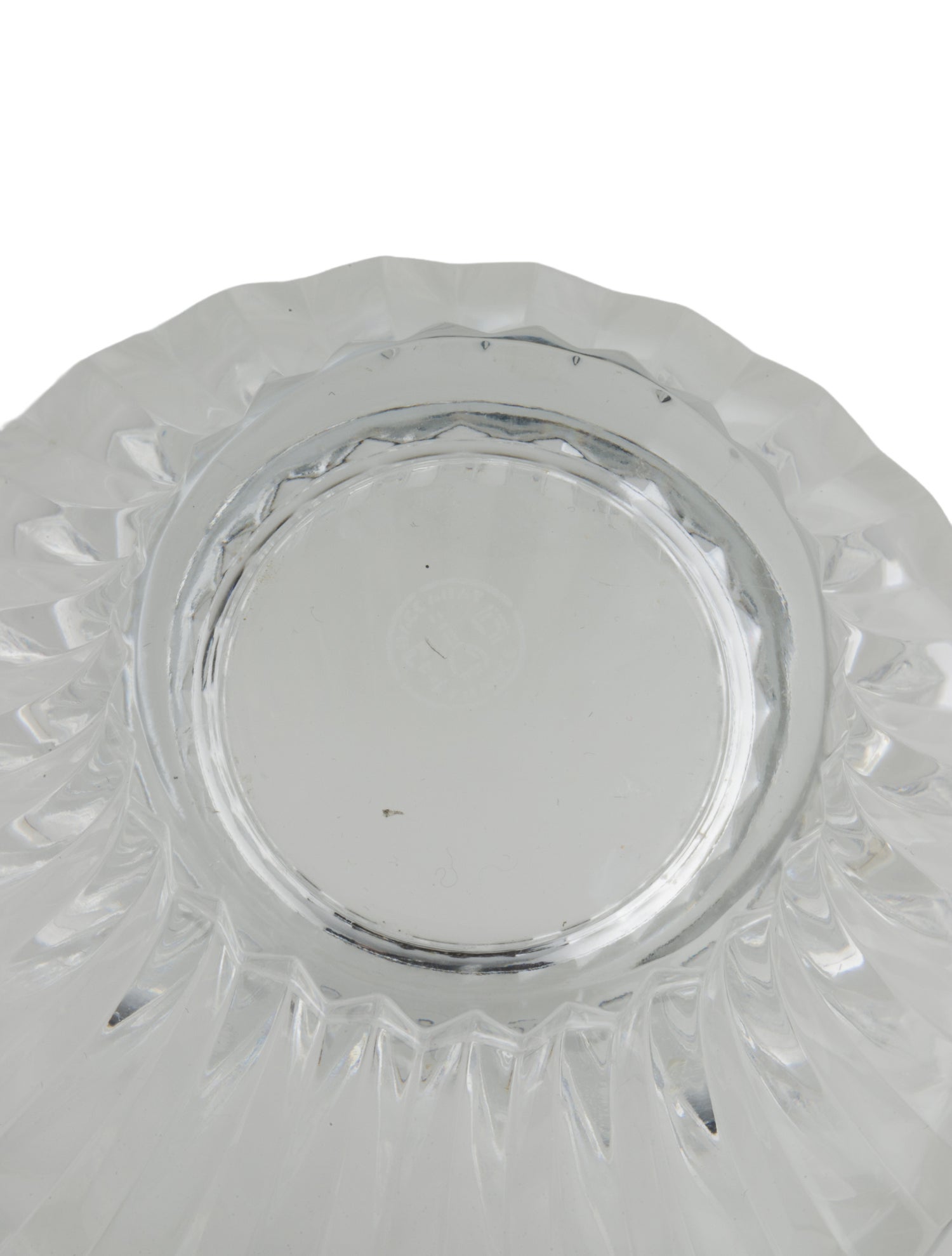 Baccarat Crystal Fluted Votive