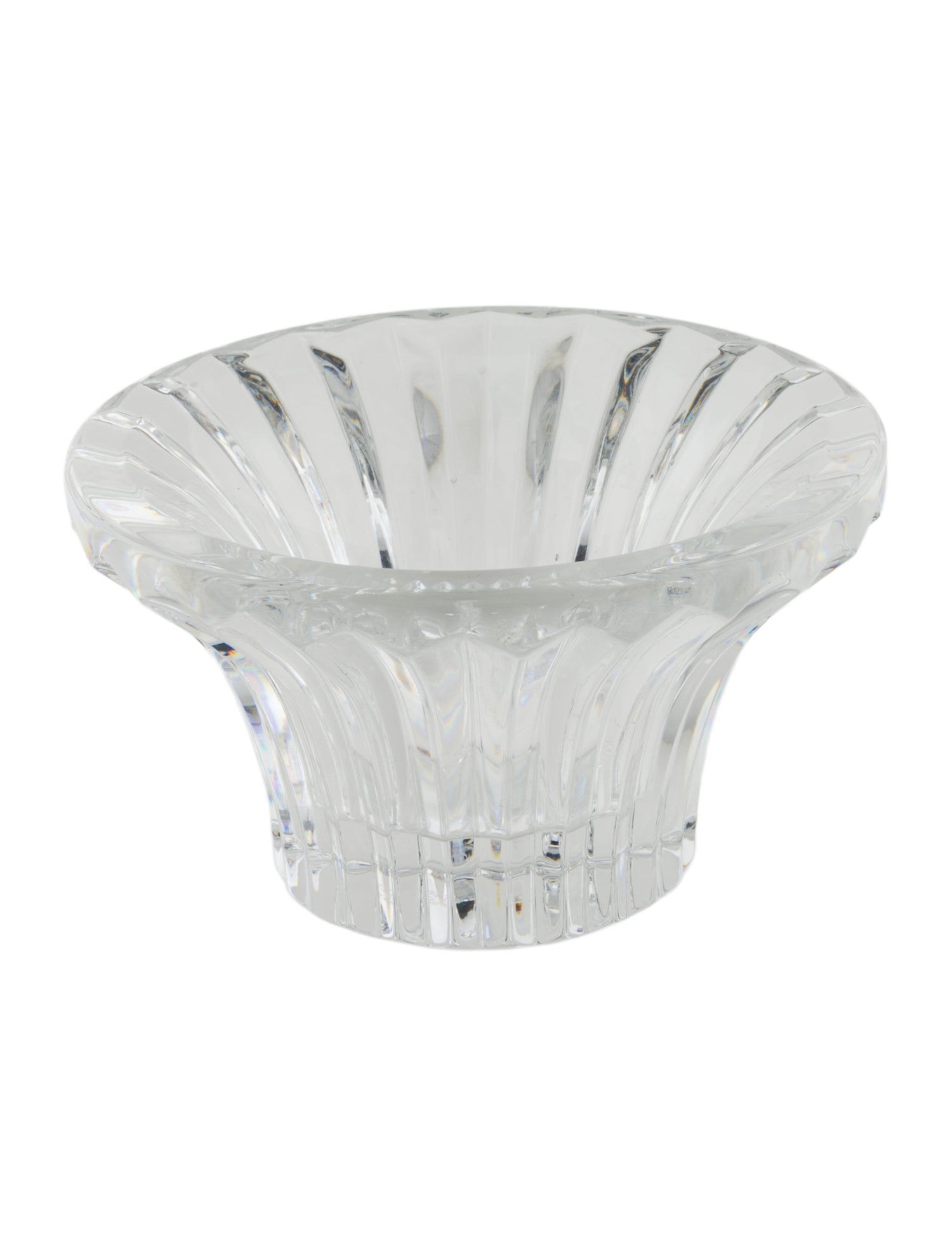 Baccarat Crystal Fluted Votive