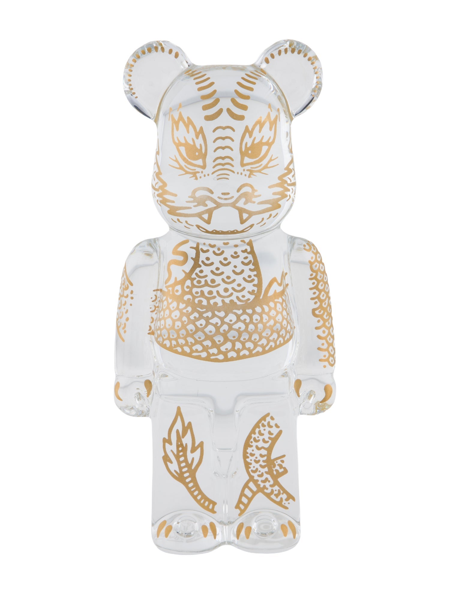 Baccarat x Bearbrick 2024 Limited Edition Lunar New Year Dragon Figurine w/ Tags
