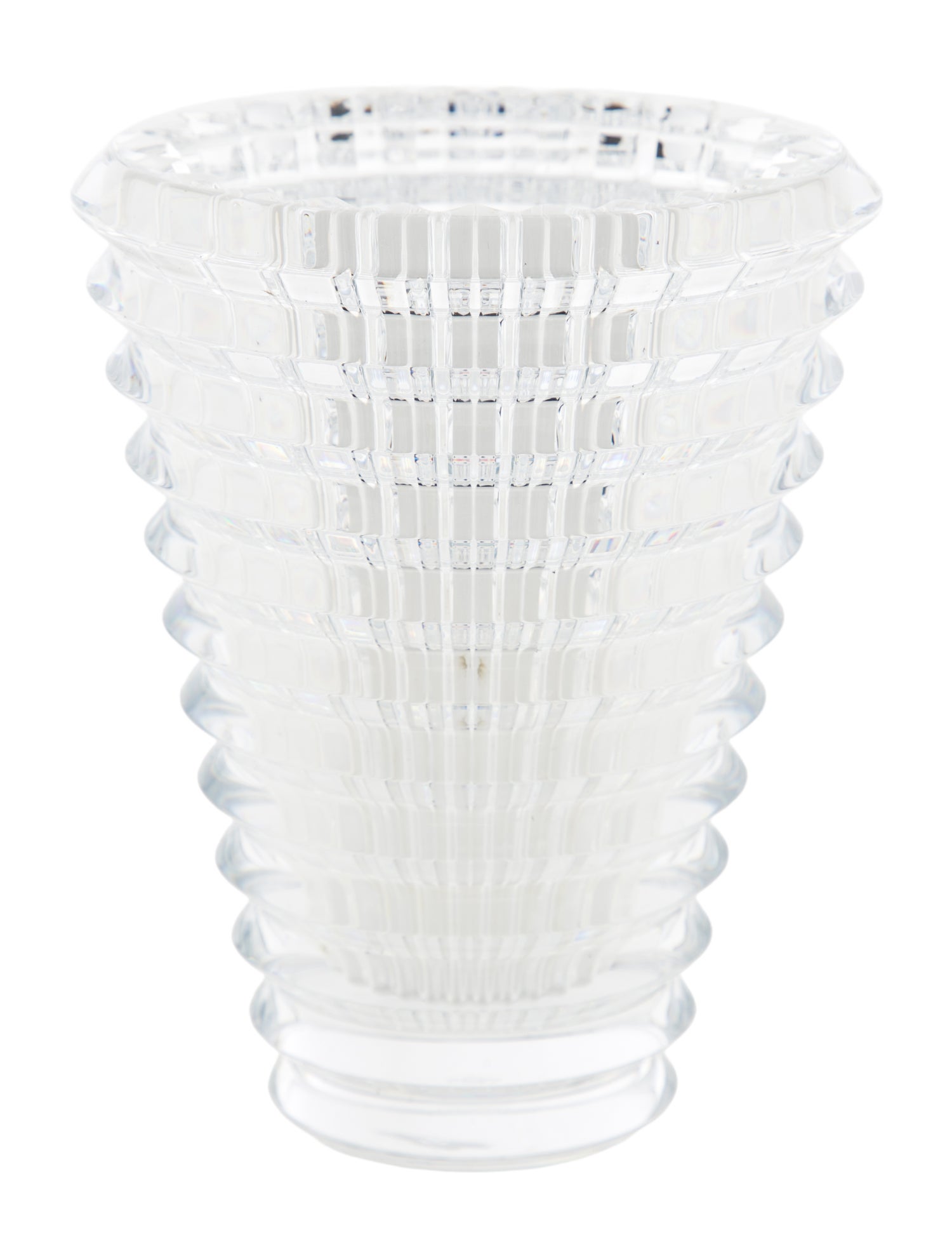 Baccarat Round Eye Vase