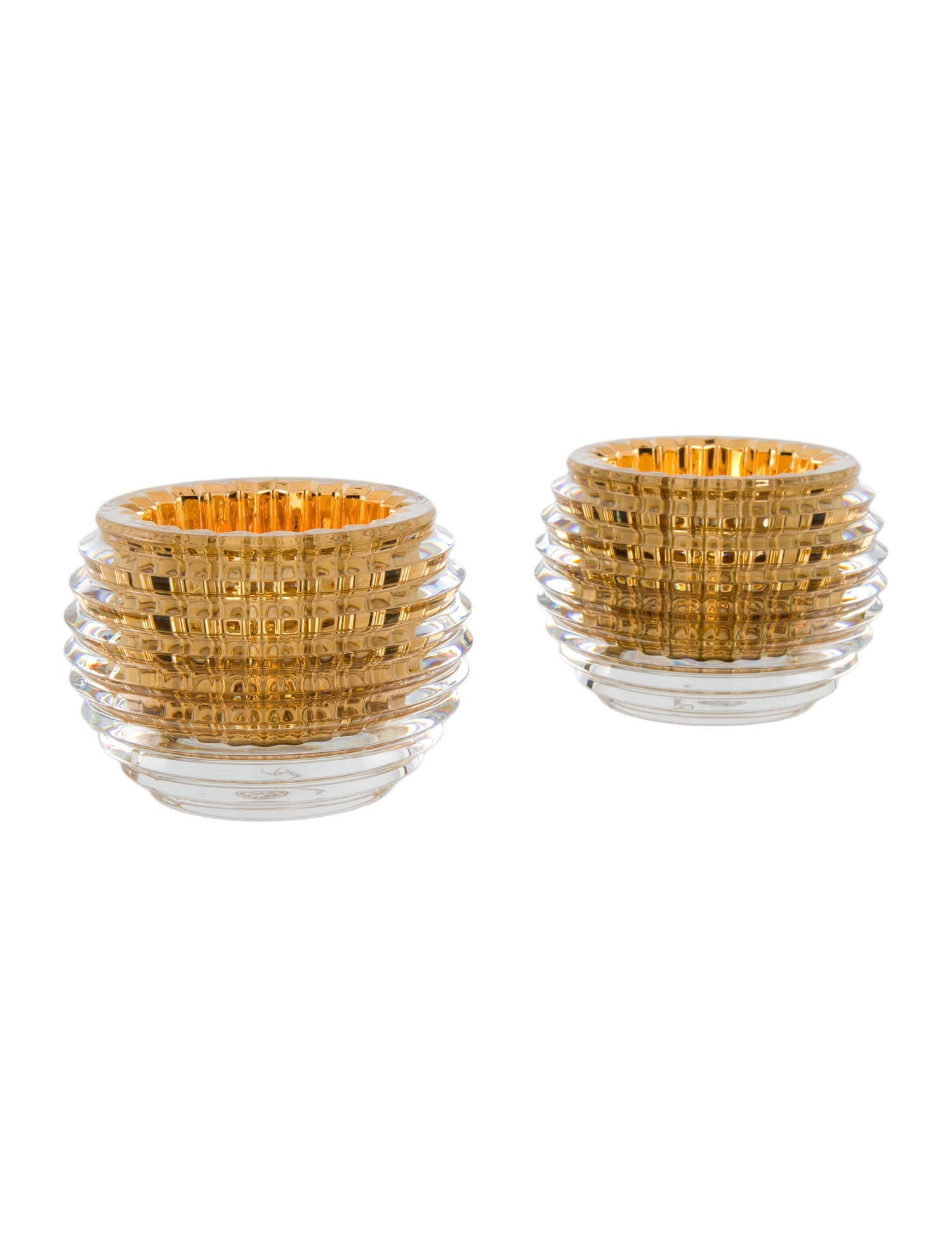 Baccarat Pair Of Votives