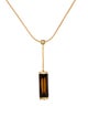 Baccarat 18K So Insomnight Crystal & Diamond Lavalier Necklace