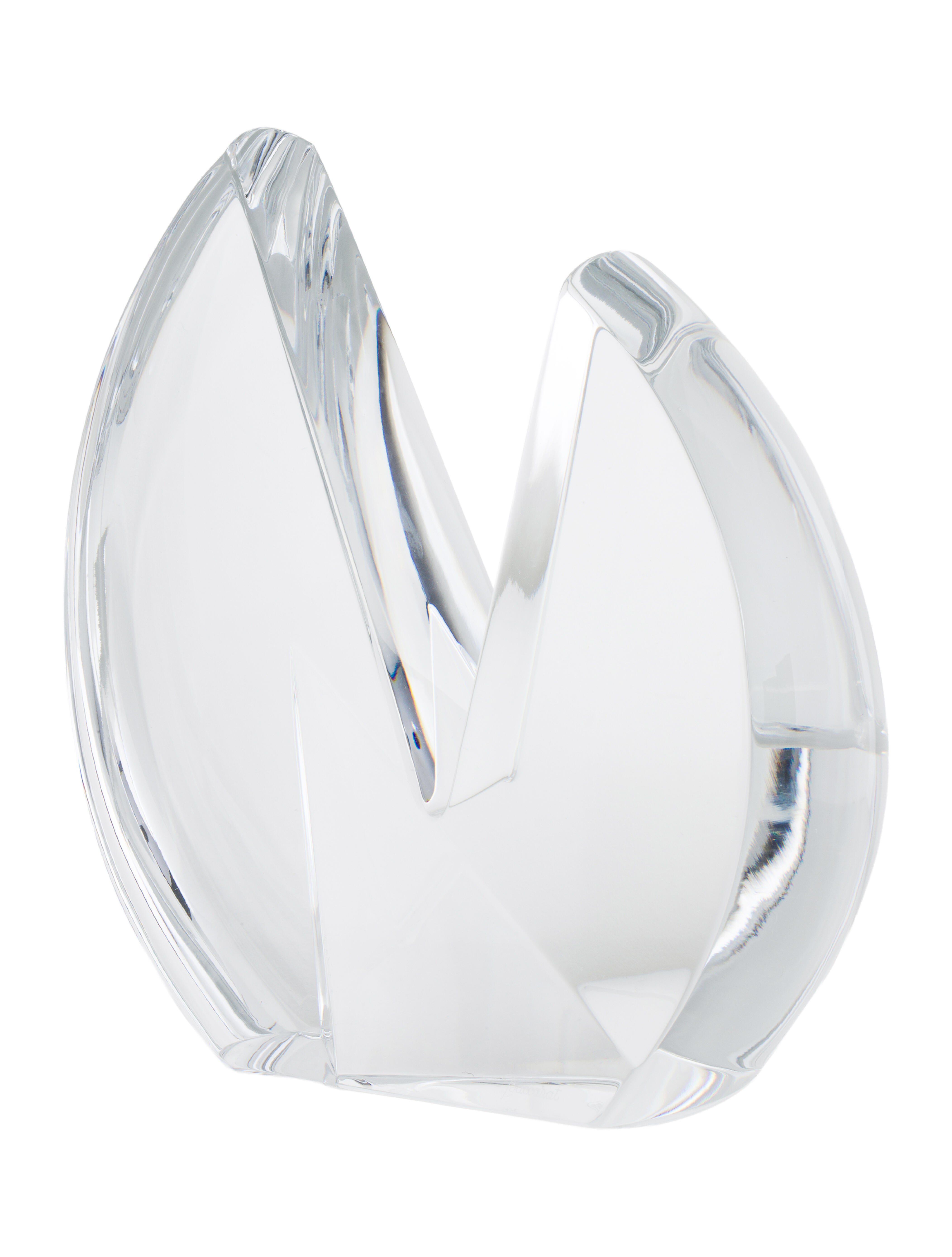 Baccarat Crystal Envelope Holder