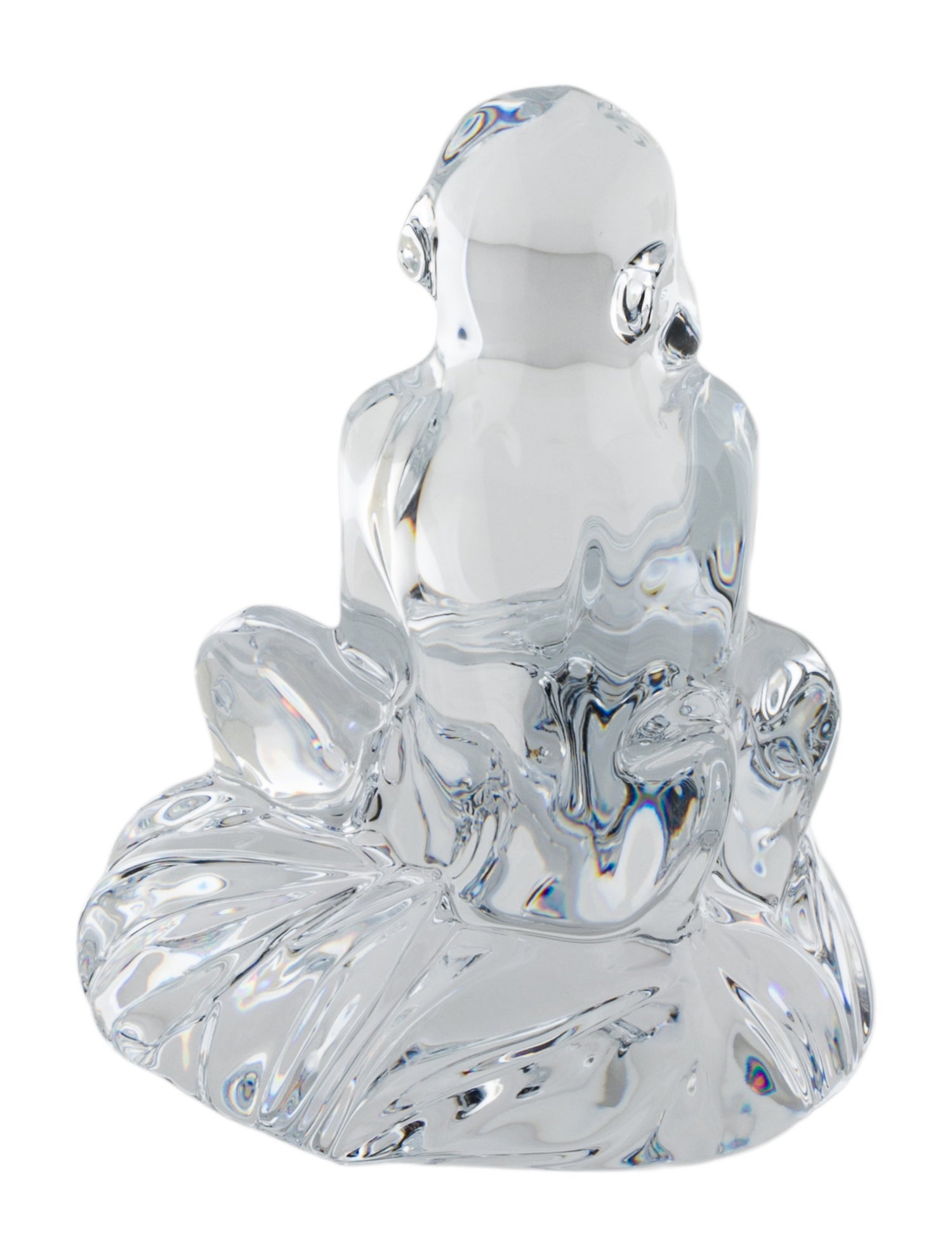 Baccarat Crystal Monkey Figurine