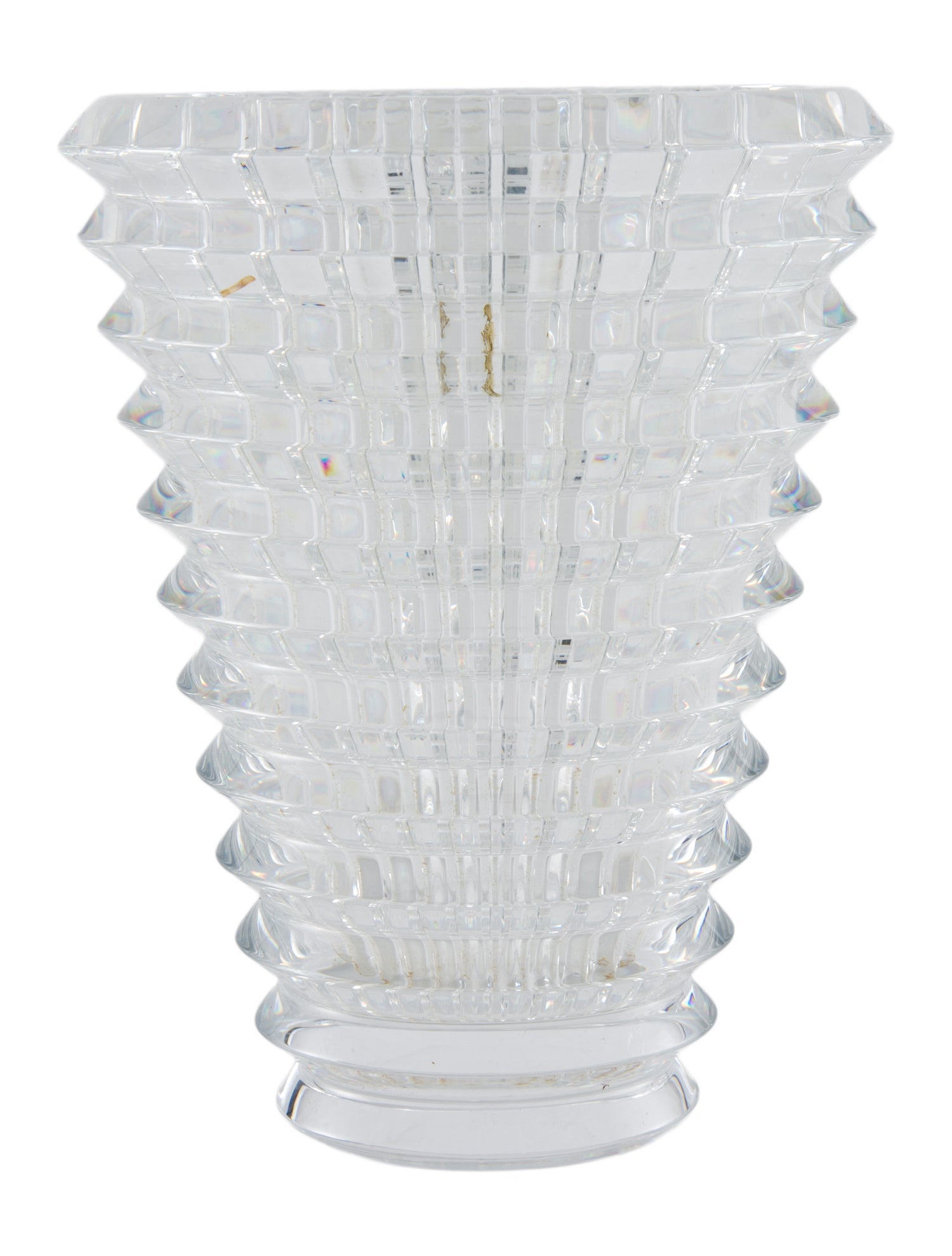 Baccarat Round Eye Vase