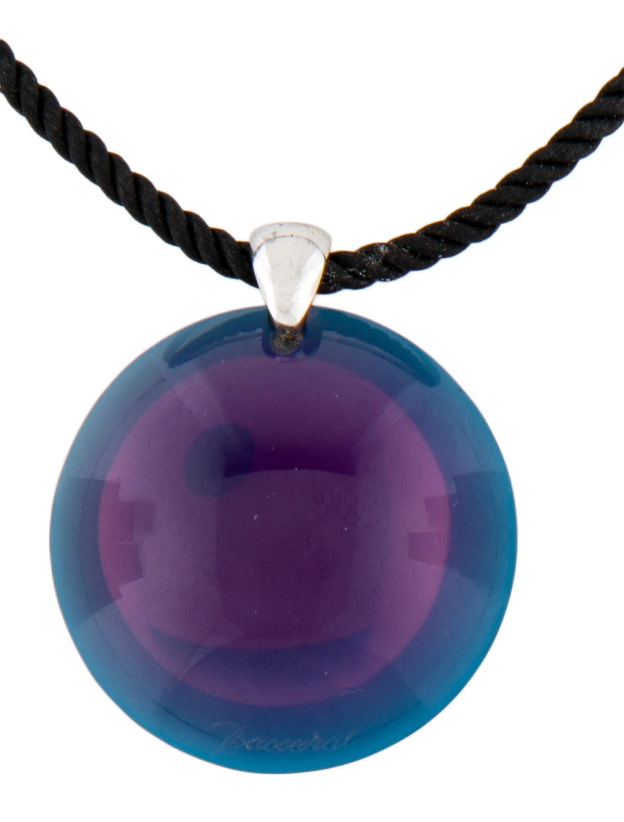 Baccarat Crystal Pendant Necklace