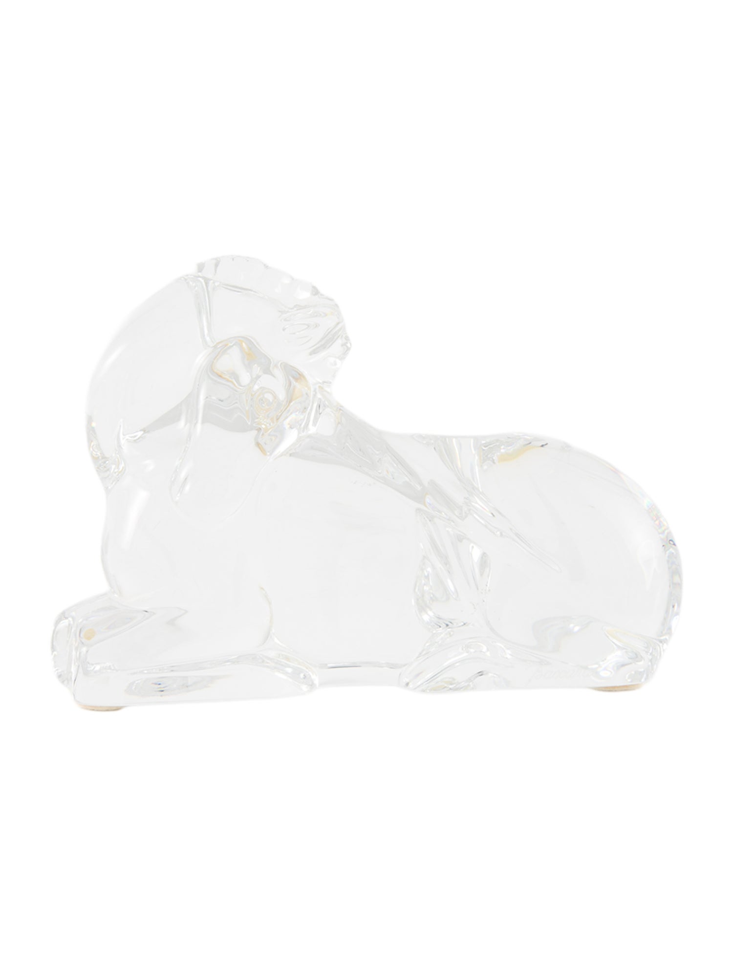 Baccarat Crystal Unicorn Figurine