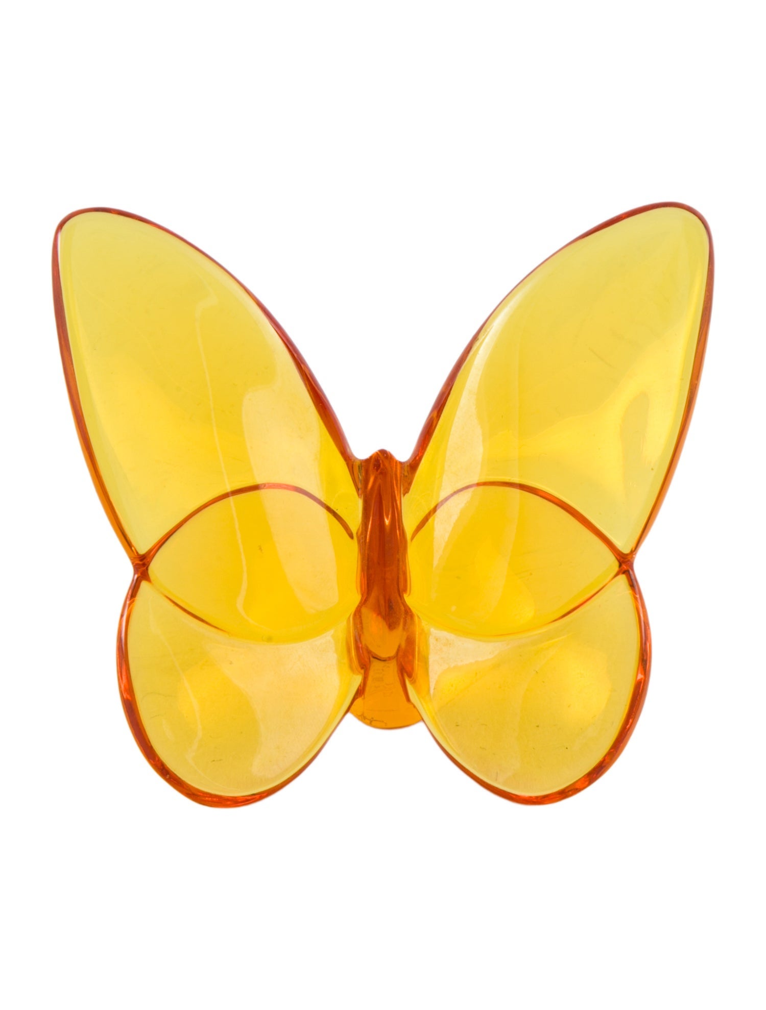 Baccarat Papillon Lucky Butterfly Figurine