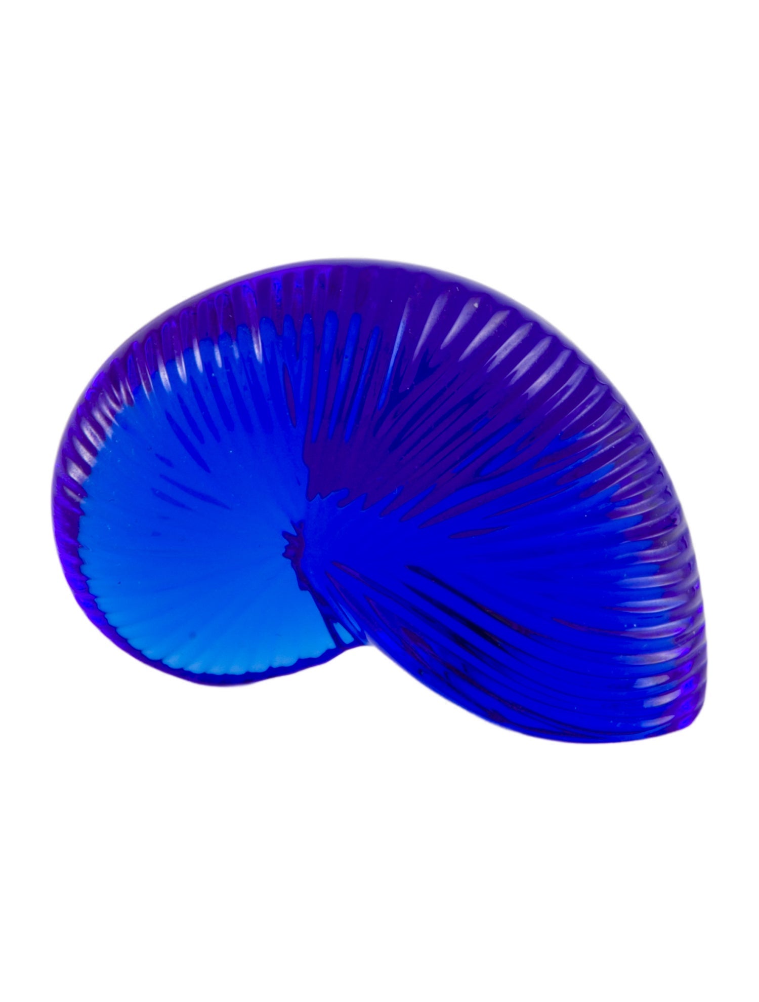 Baccarat Nautilus Shell Figurine