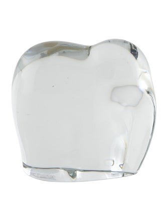 Baccarat Crystal Elephant Paperweight