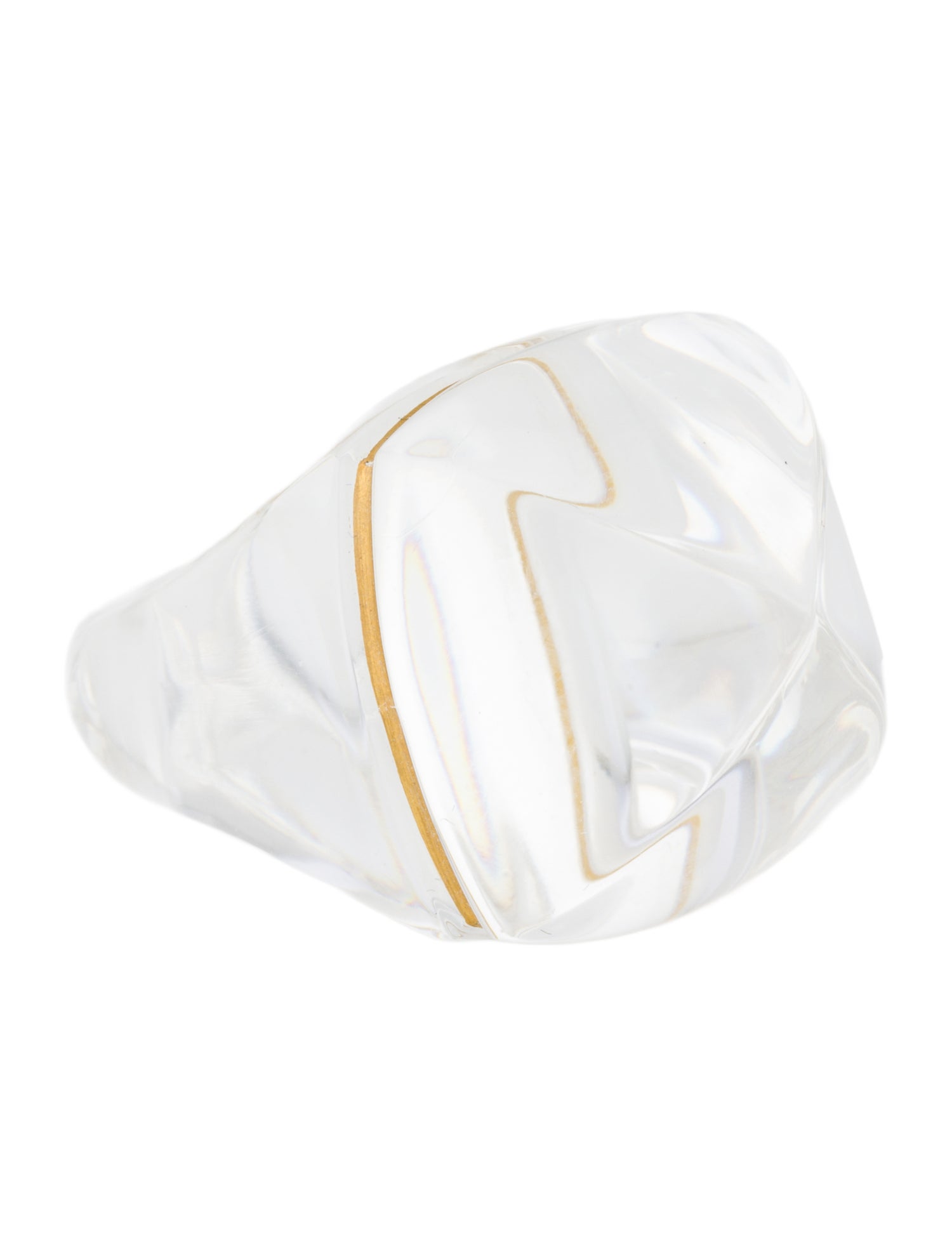 Baccarat Crystal Médicis Pop Cocktail Ring