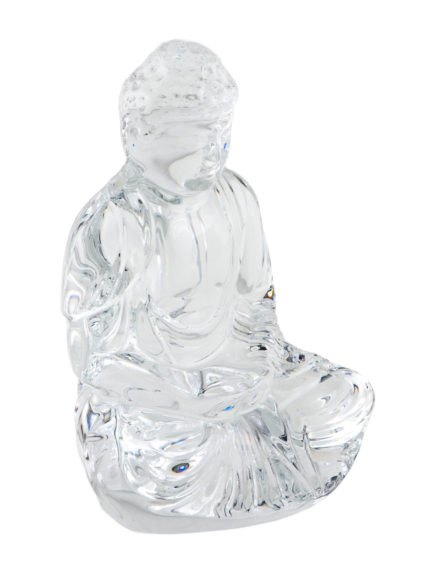 Baccarat Buddha Figurine