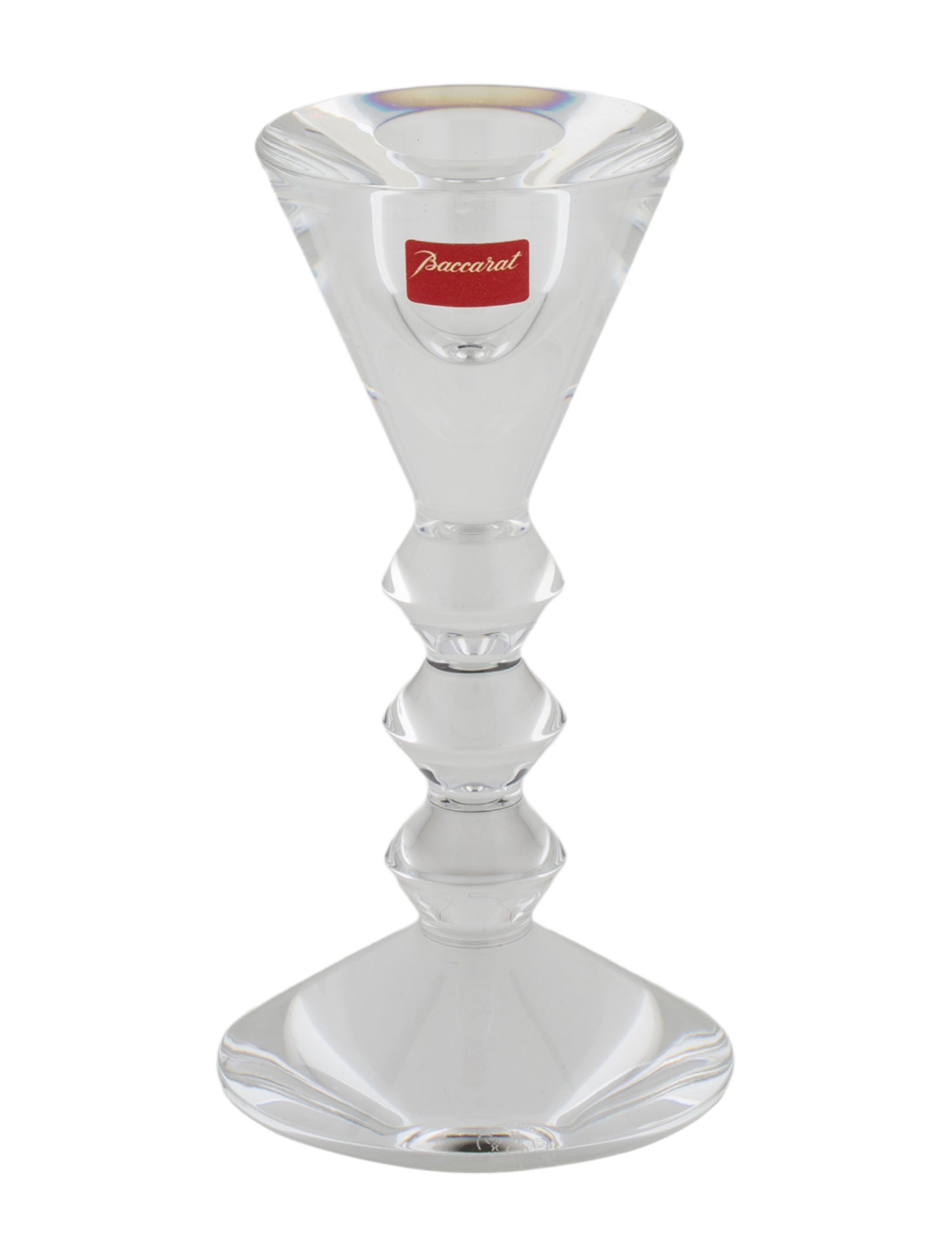 Baccarat Pair of Harcourt Crystal Candlesticks