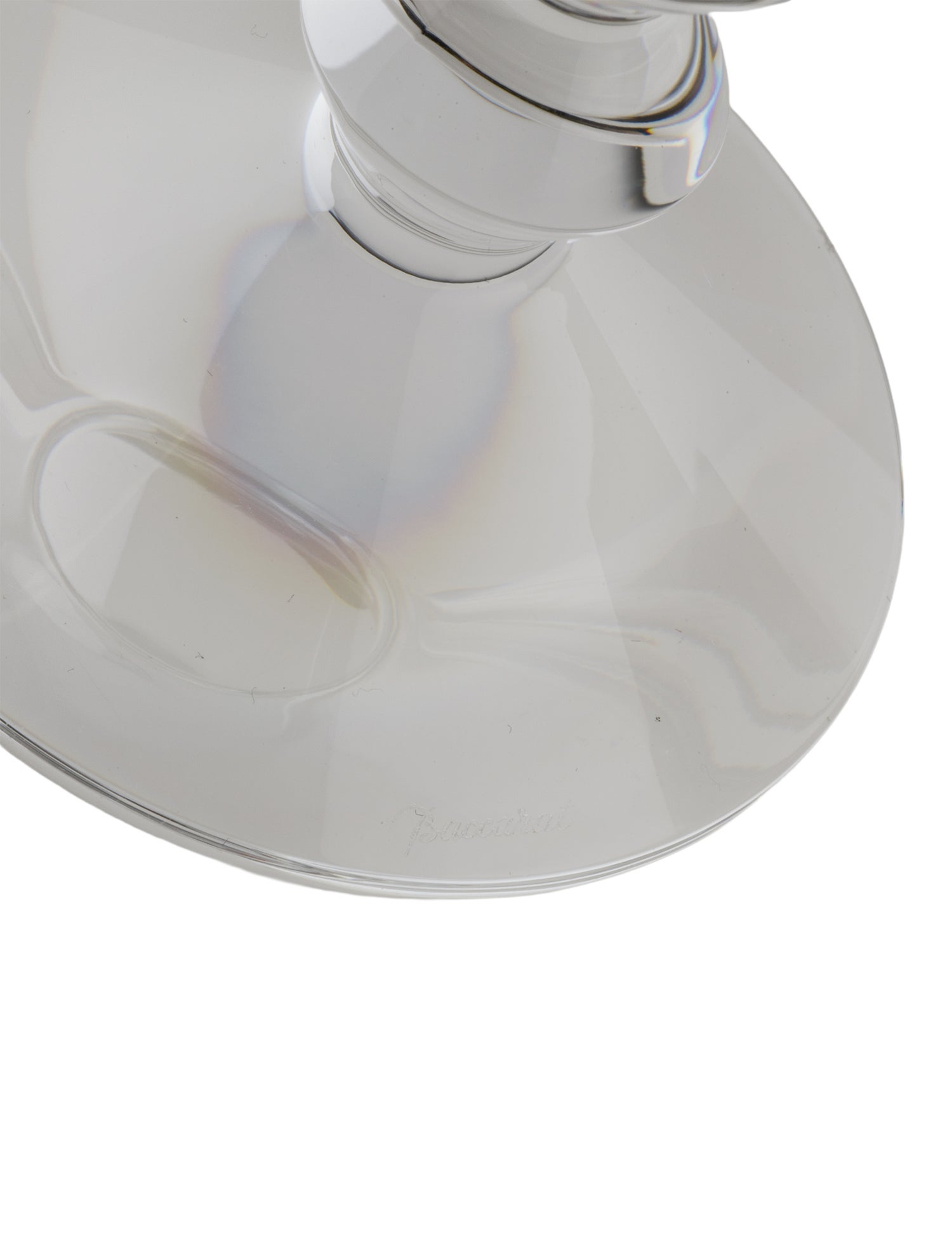 Baccarat Pair of Harcourt Crystal Candlesticks