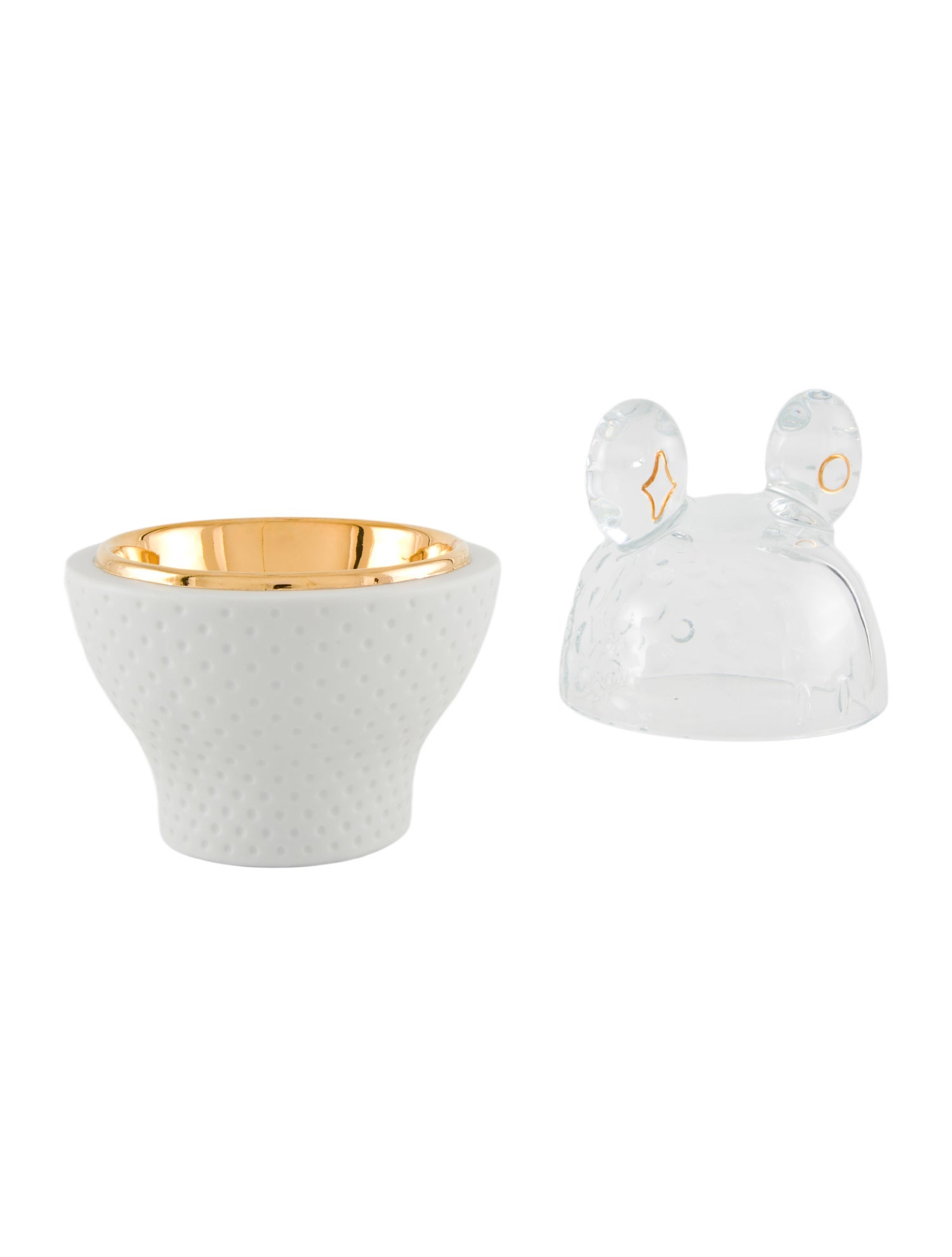 Baccarat Crystal Zoo Frog Dish