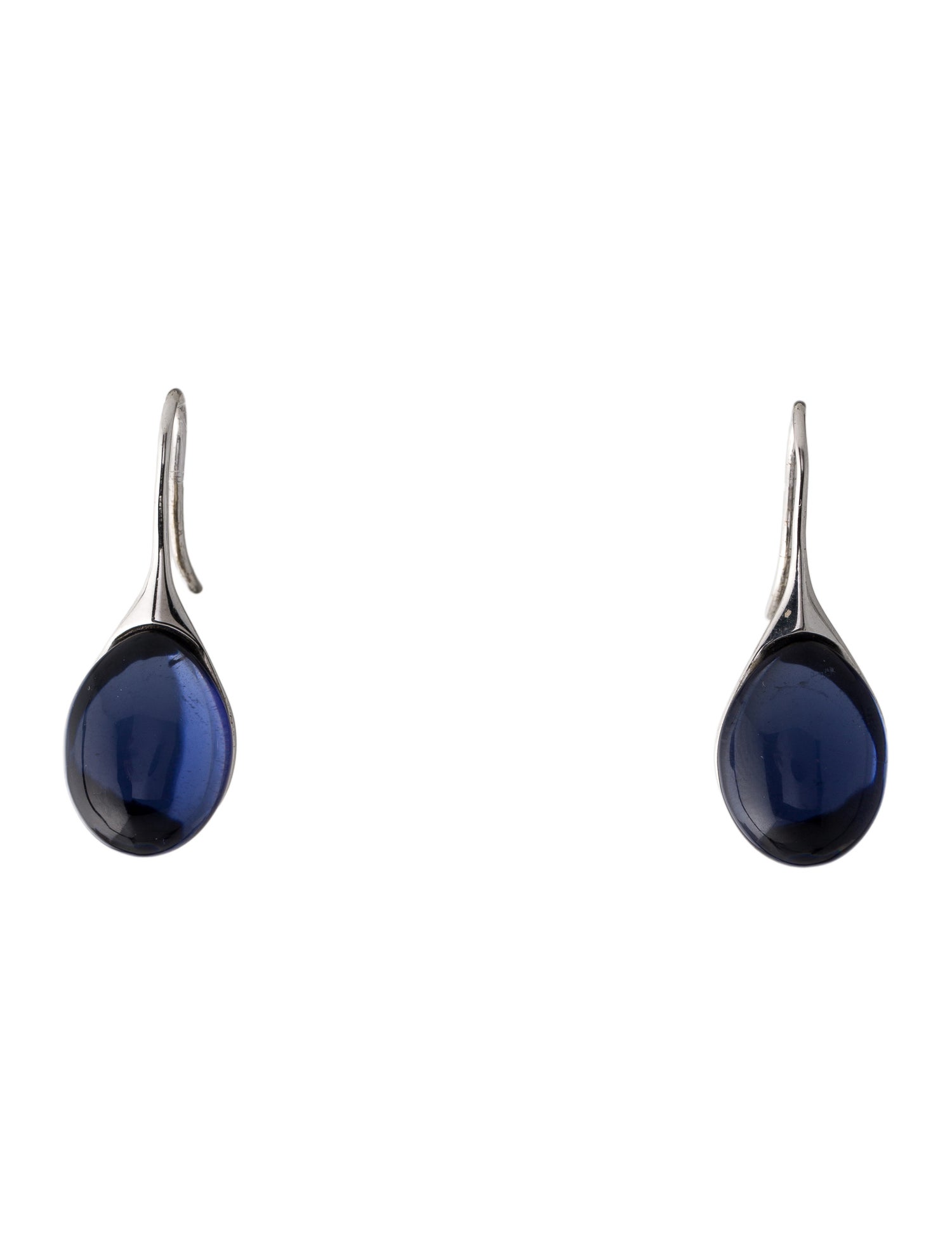 Baccarat Crystal Teardrop Earrings