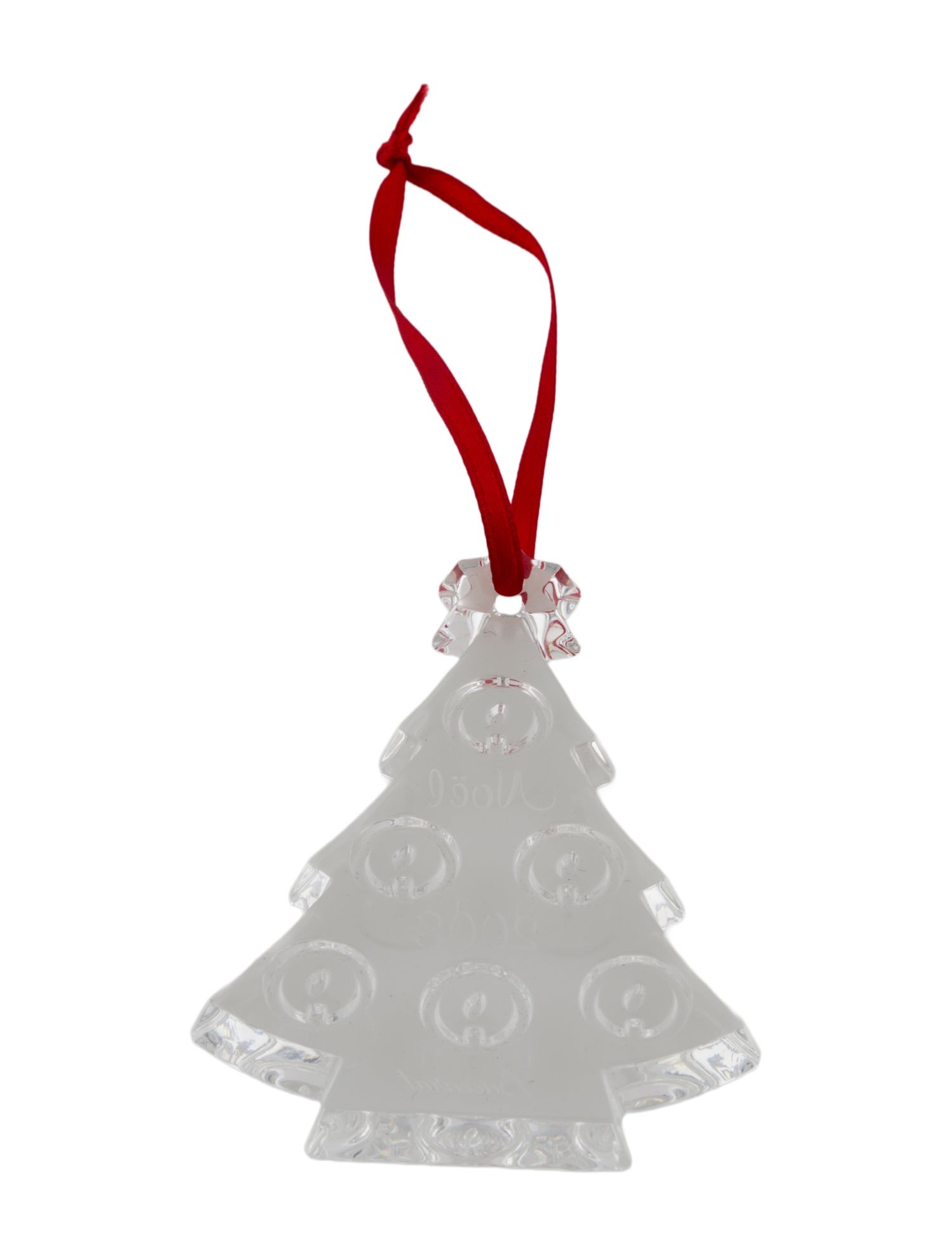 Baccarat Christmas TREE ORNAMENT