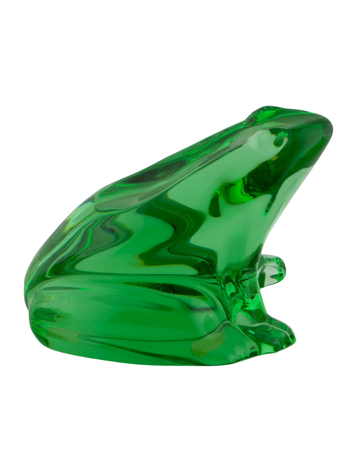 Baccarat Baccarat Crystal Frog Figurine