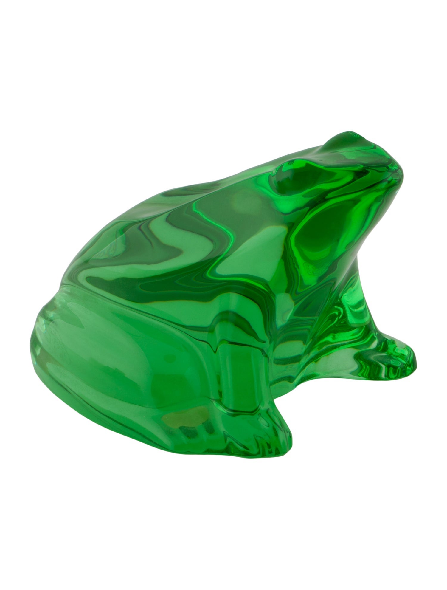 Baccarat Baccarat Crystal Frog Figurine
