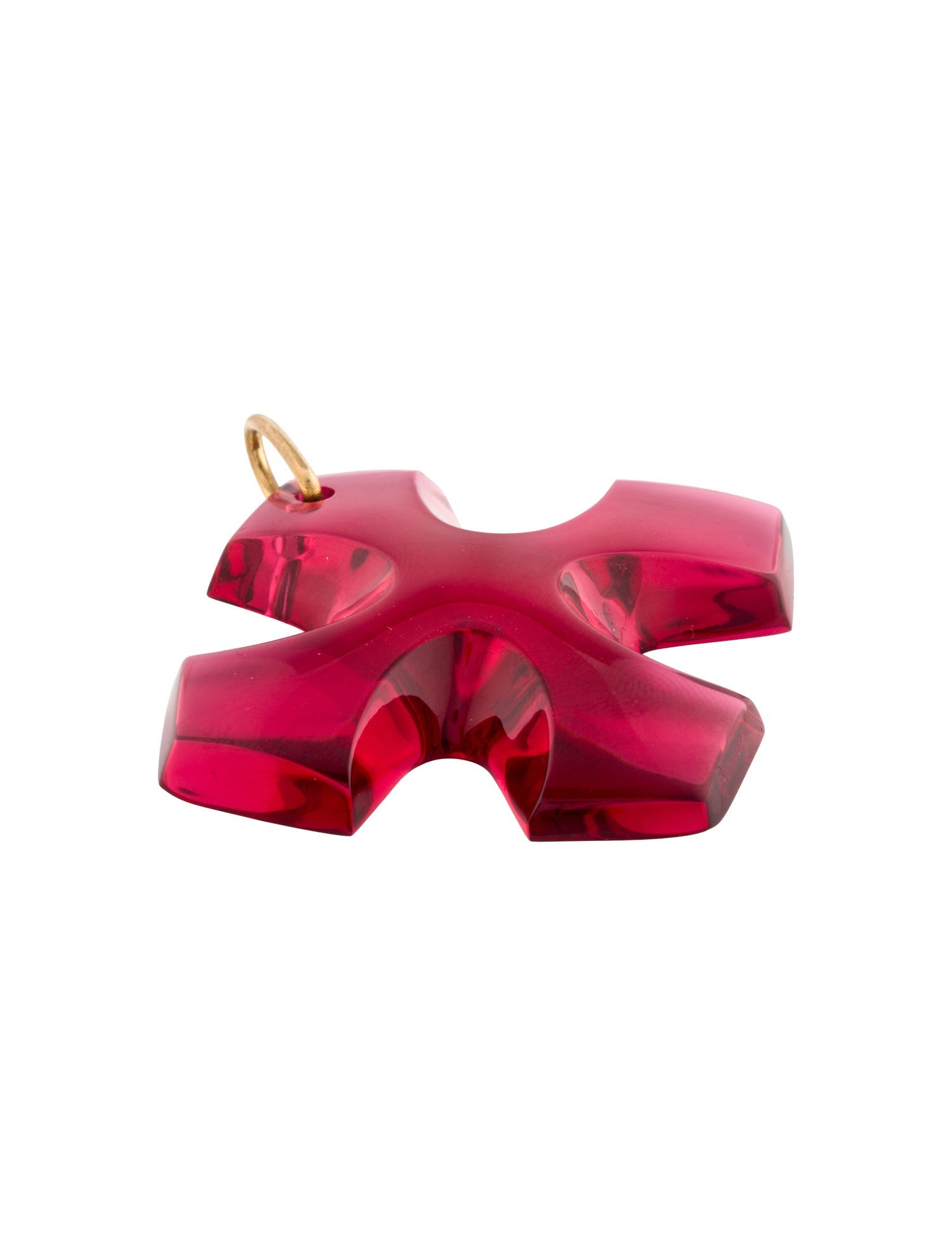 Baccarat Crystal Cross Pendant