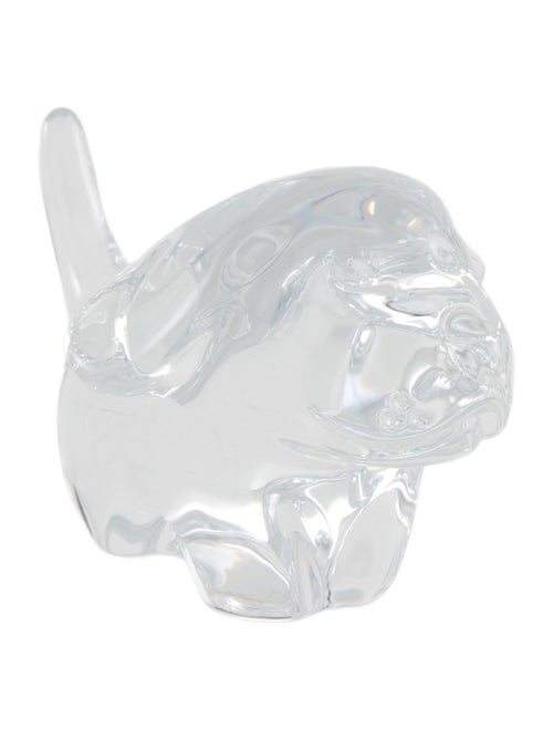 Baccarat Crystal Minimals Dog Figurine