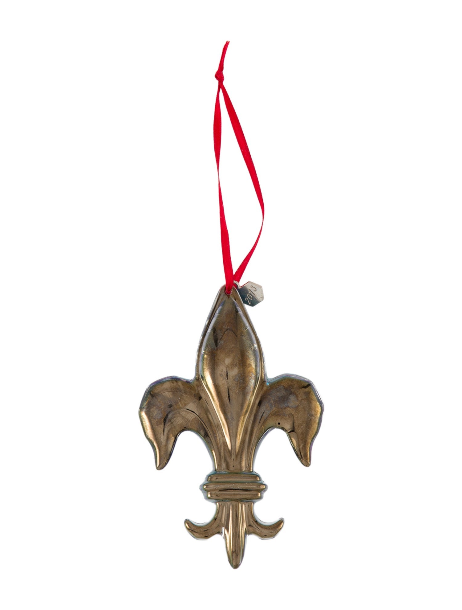 Baccarat Crystal Fleur De Lis 2013 Ornament