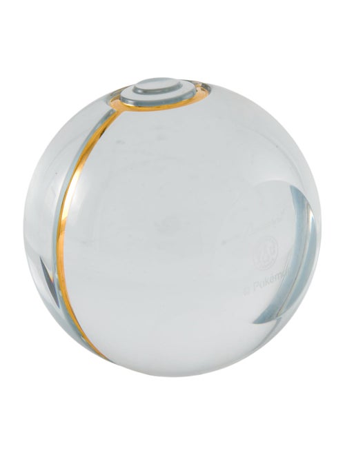 Baccarat x Pokemon Poke Ball Figure