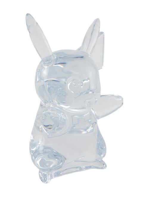 Baccarat x Pokemon Crystal Pikachu Figurine