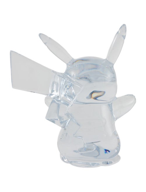 Baccarat x Pokemon Crystal Pikachu Figurine