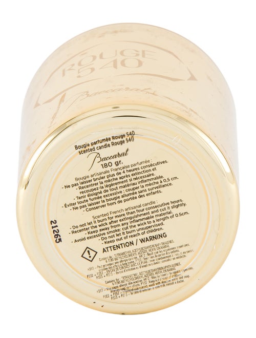 Baccarat Rouge 540 Scented Candle