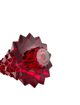 Baccarat Noel Miln Fir Crystal Figurine