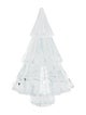 Baccarat Medium Noel Miln Fir Crystal Figurine