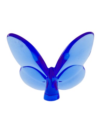 Baccarat Papillon Lucky Butterfly Figurine