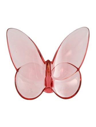 Baccarat Papillon Lucky Butterfly Figurine