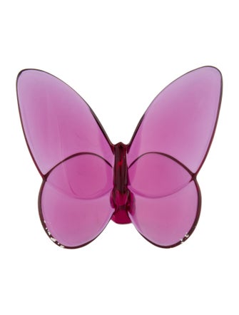 Baccarat Papillon Lucky Butterfly Figurine